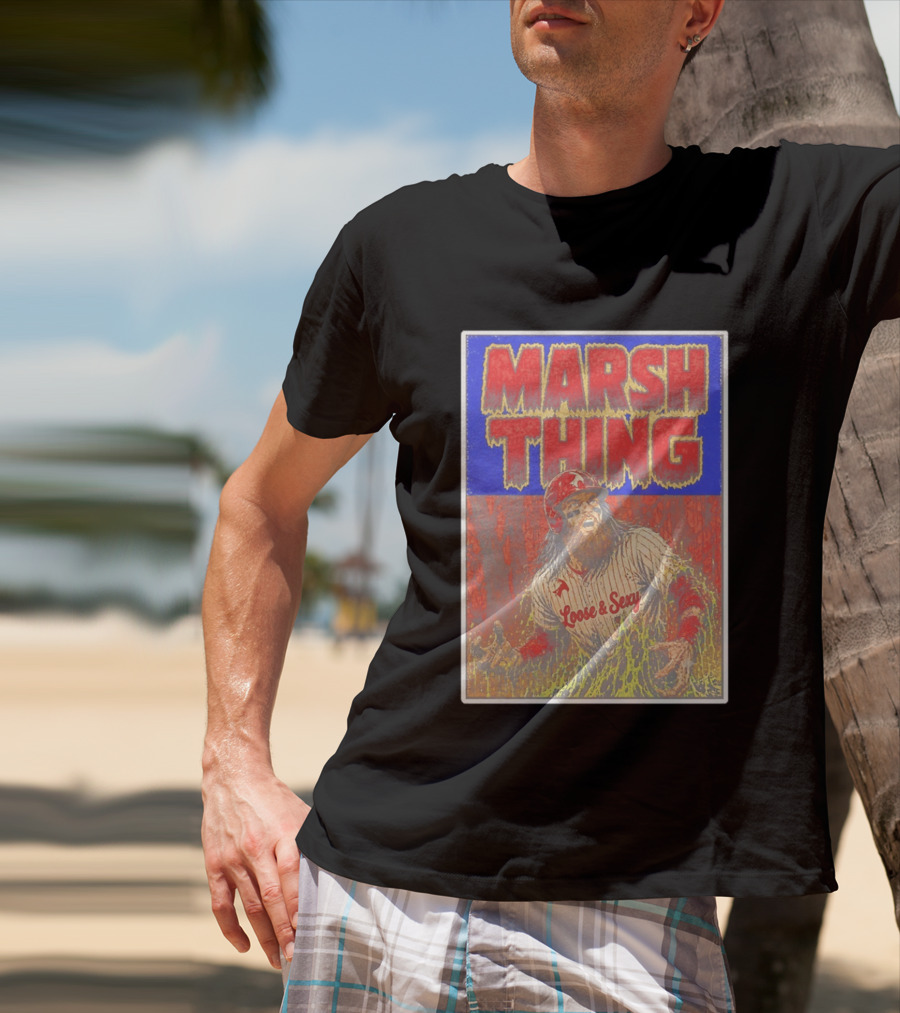 Marsh Thing Brandon Marsh Philadelphia Phillies Loose Sexy T-Shirt