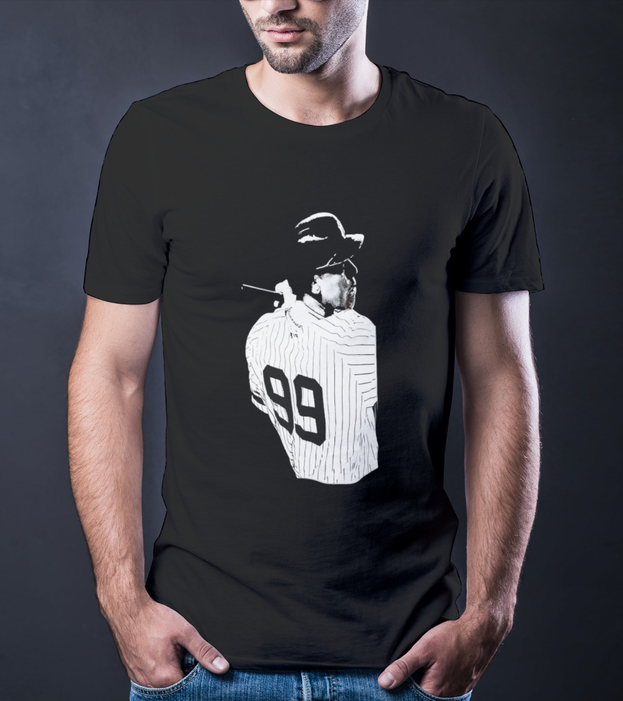 New York Yankees Aaron Judge 99 Pinstripes T-Shirt