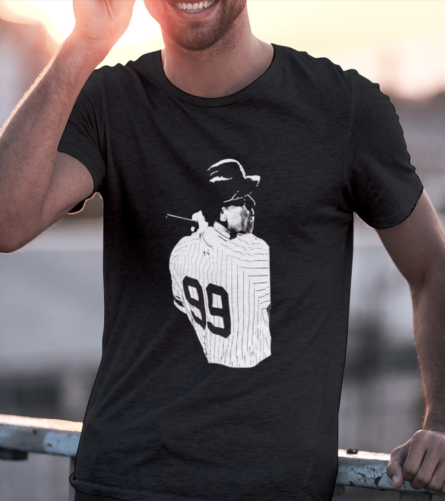 New York Yankees Aaron Judge 99 Pinstripes T-Shirt