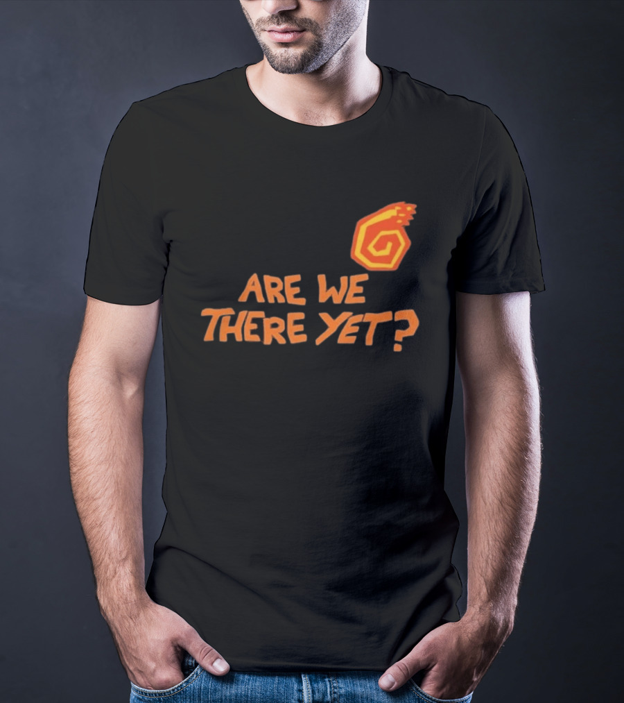 James Marriott Are We There Yet Orange Spiral T-Shirt