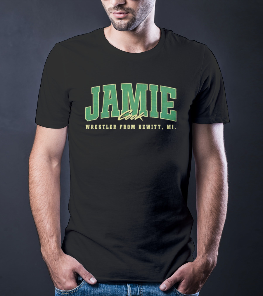 Jamie Cook Wrestler From DeWitt MI T-Shirt