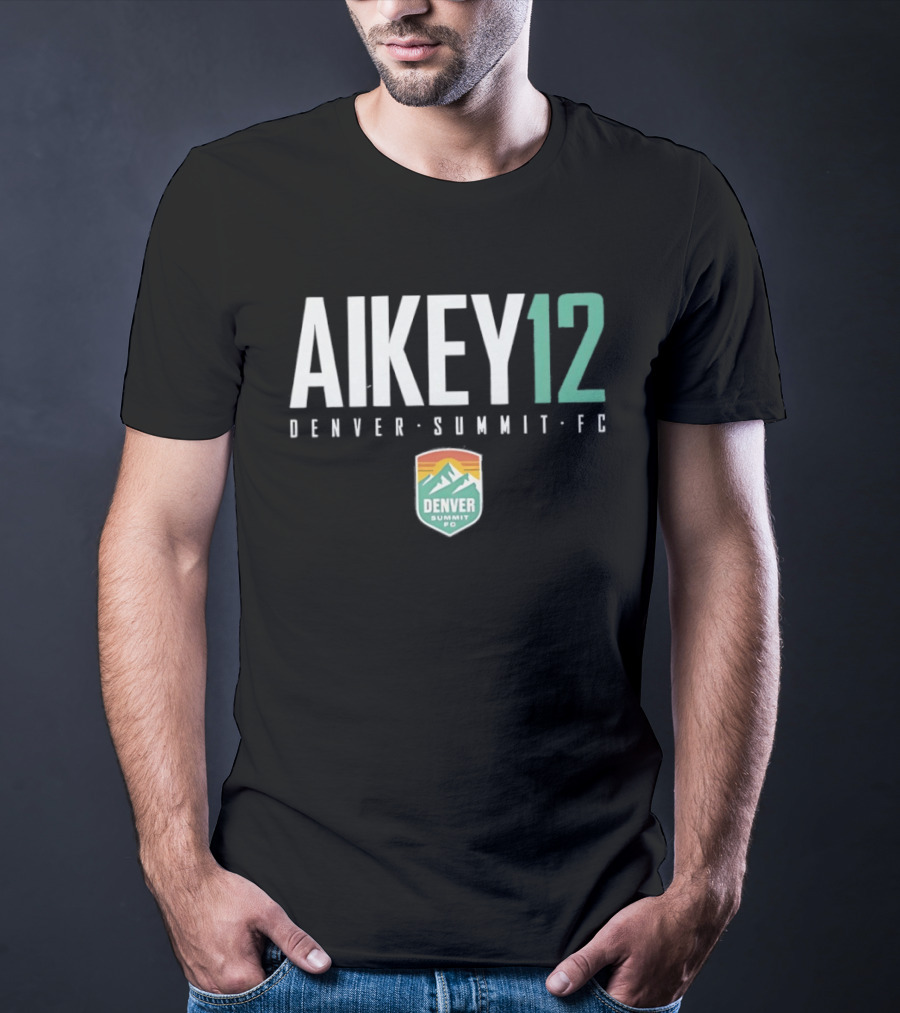 Aikey 12 Denver Summit FC Elite Team Name And Number T-Shirt