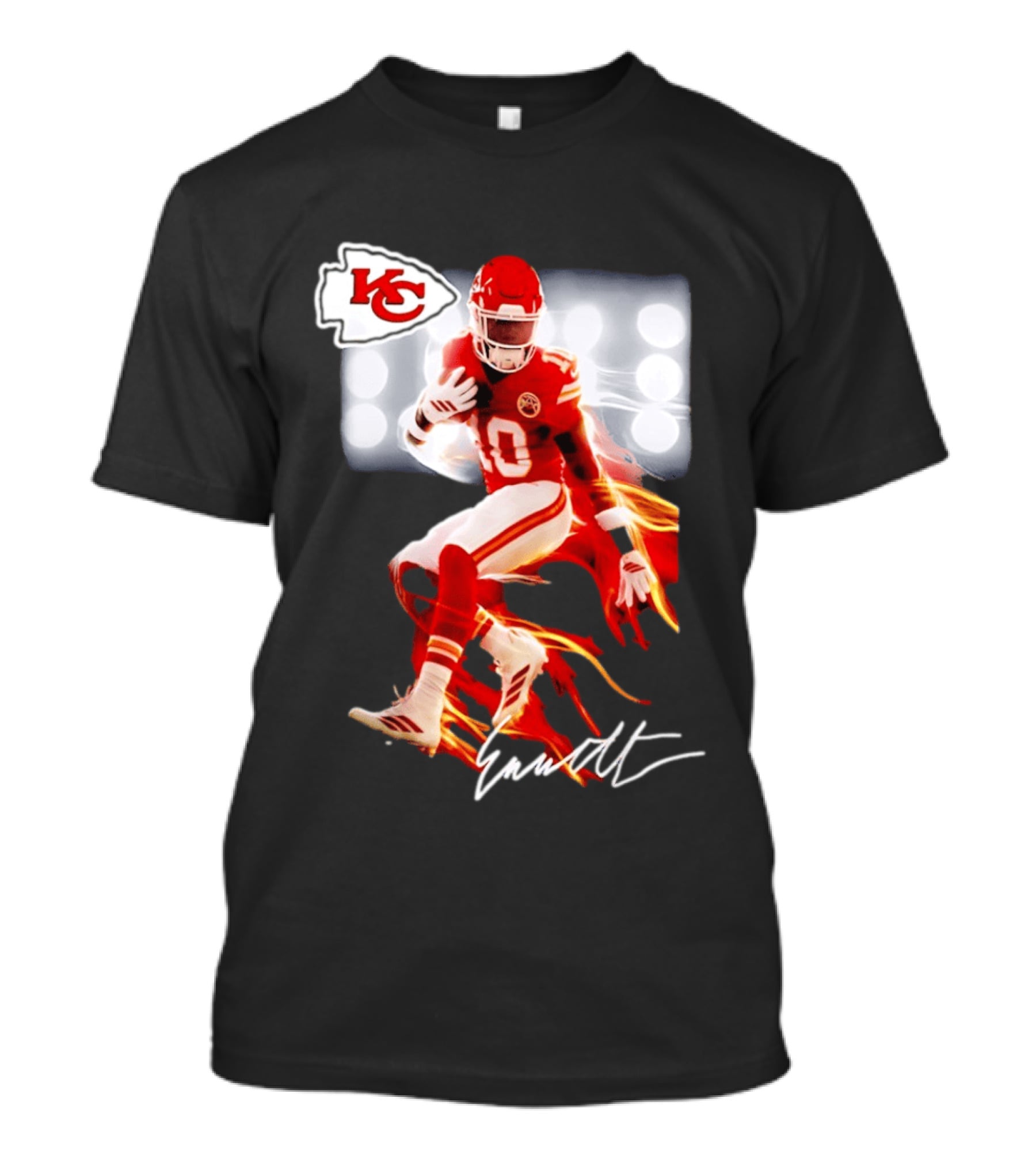 Kansas City Chiefs Emmett Johnson Rookie Legacy KC Football T-Shirt