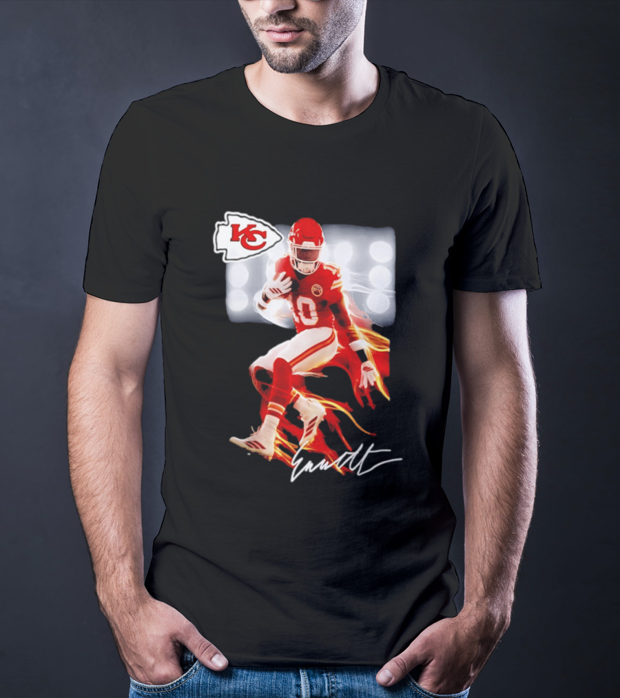 Kansas City Chiefs Emmett Johnson Rookie Legacy KC Football T-Shirt
