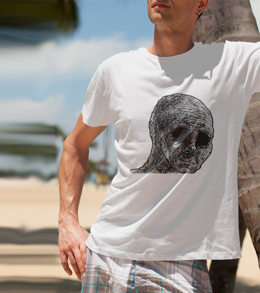 Withered Wojak Feels Doomer Meme Aesthetic T-Shirt