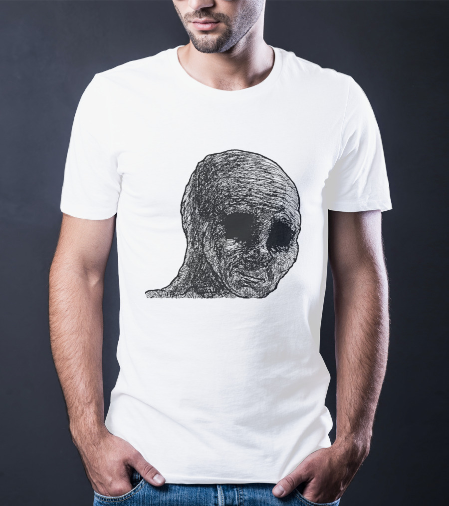 Withered Wojak Feels Doomer Meme Aesthetic T-Shirt
