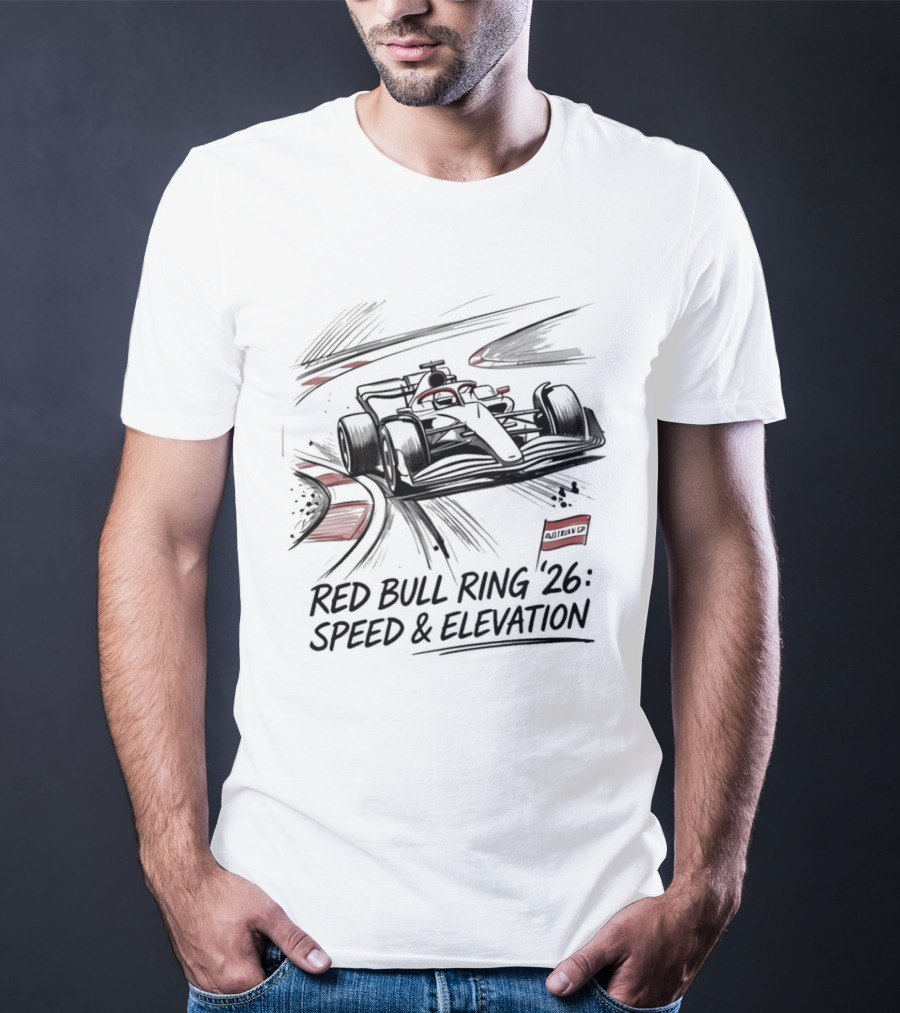 Red Bull Ring '26 Speed & Elevation Austrian Grand Prix 2026 T-Shirt