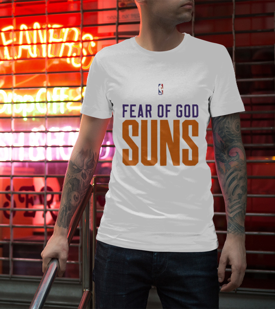 Fear Of God NBA Suns Mashup Basketball Phoenix T-Shirt