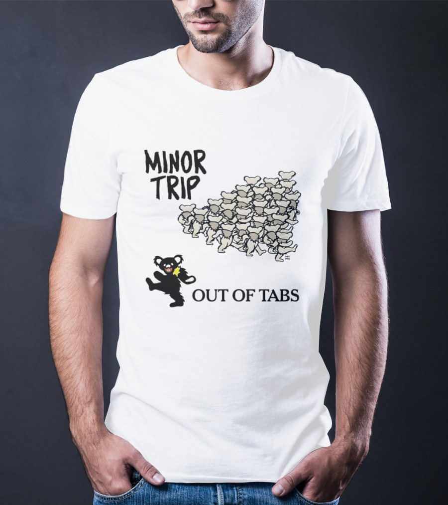 Grateful Dead Dancing Bears Minor Trip Out Of Tabs T-Shirt