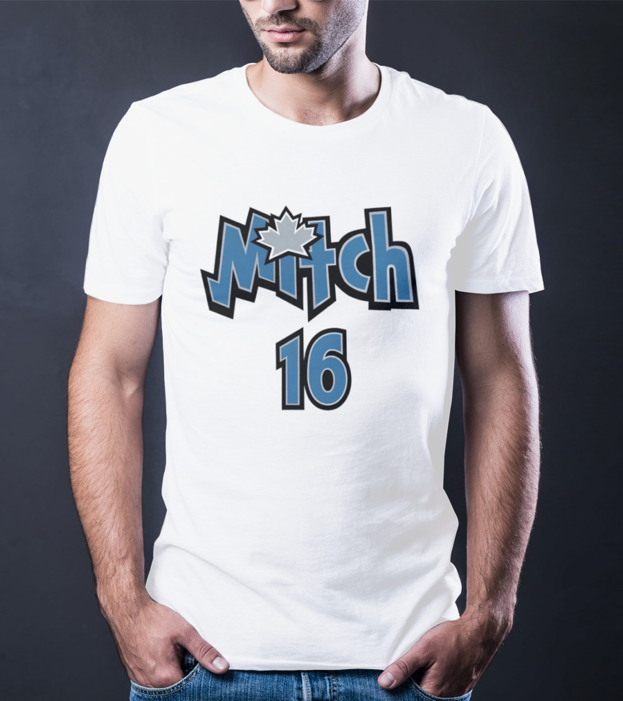 Mitch 16 Toronto Maple Leafs NHL Hockey Star T-Shirt