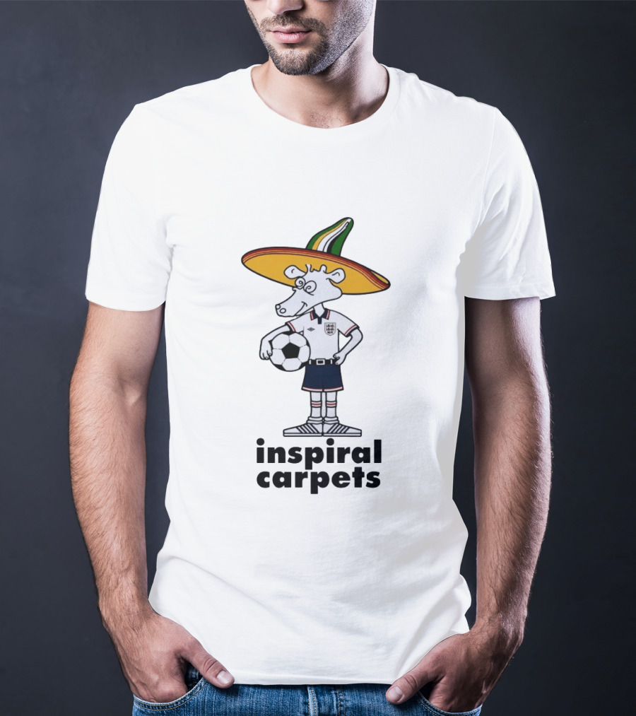 Inspiral Carpets Madchester Mexico 86 World Cup T-Shirt