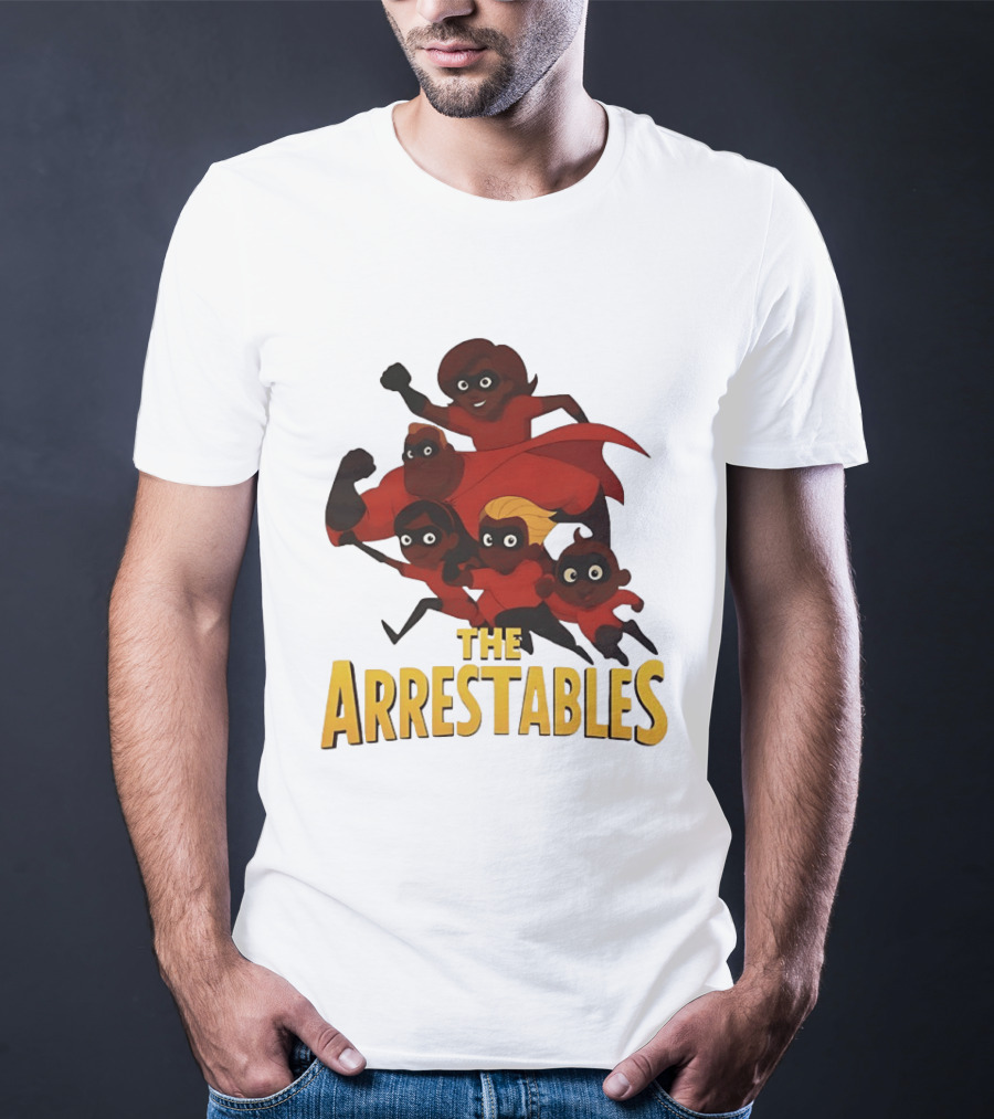 The Arrestables Family Team Superhero T-Shirt