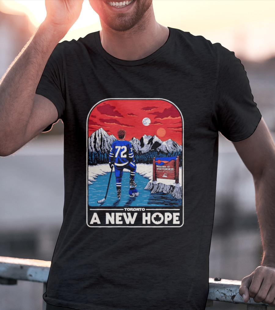 Toronto A New Hope Welcome To Whitehorse Hockey Yukon T-Shirt