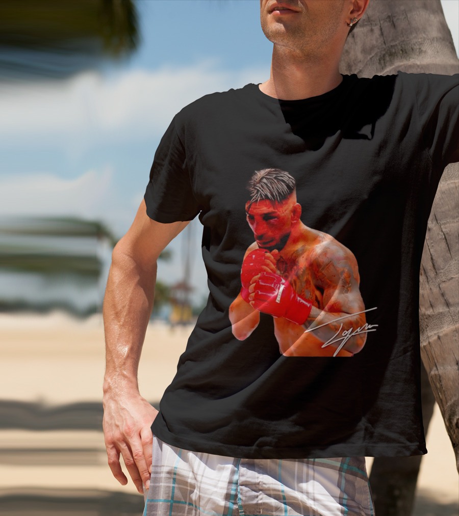 Ilia Topuria Signature Series MMA Fighter T-Shirt