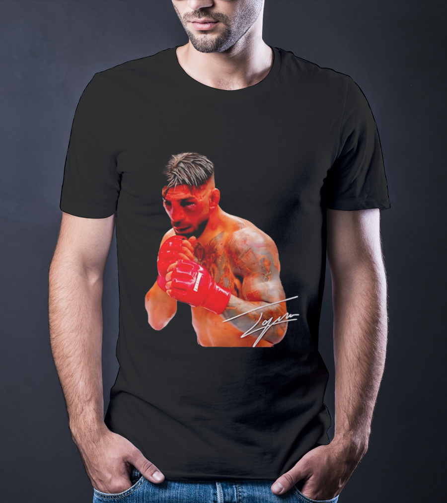 Ilia Topuria Signature Series MMA Fighter T-Shirt