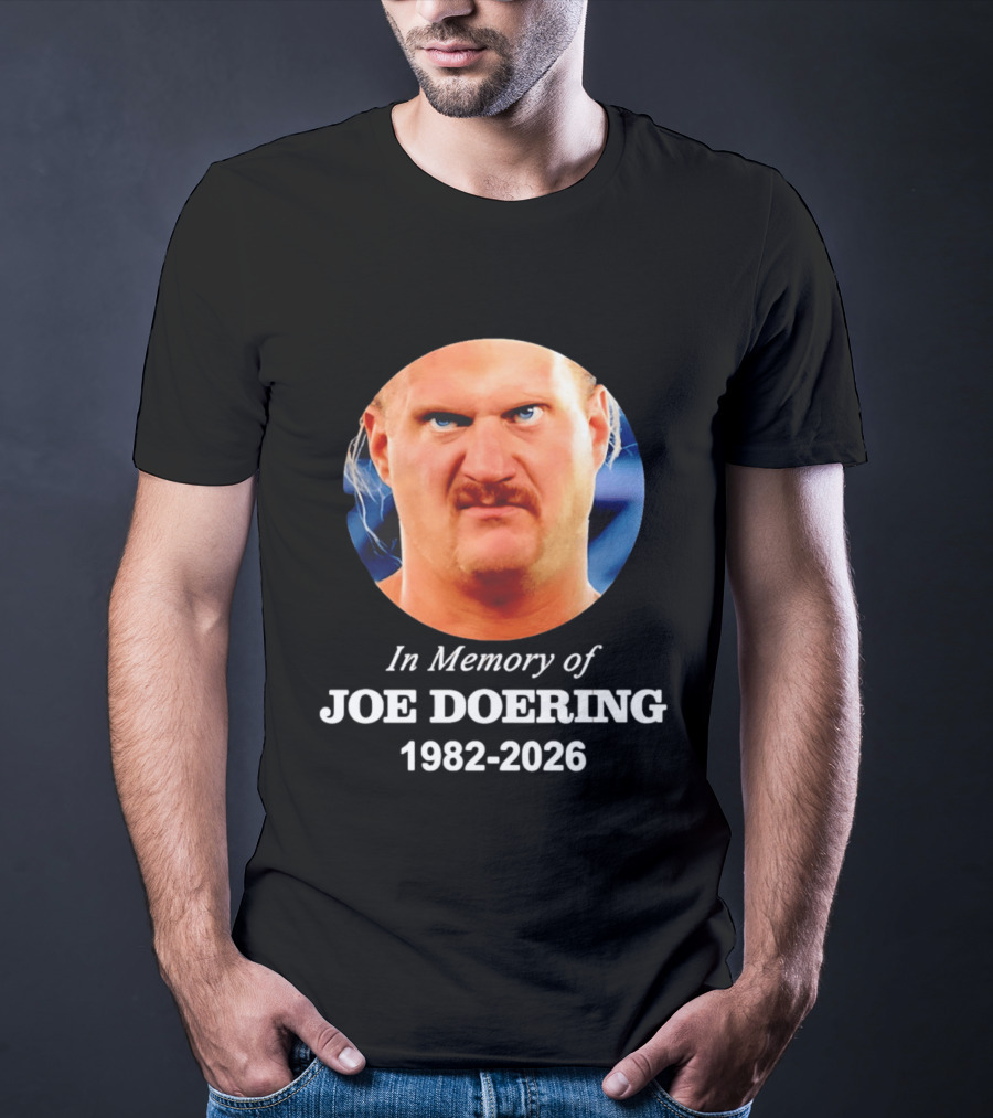In Memory Of Joe Doering 1982 2026 Wrestling T-Shirt