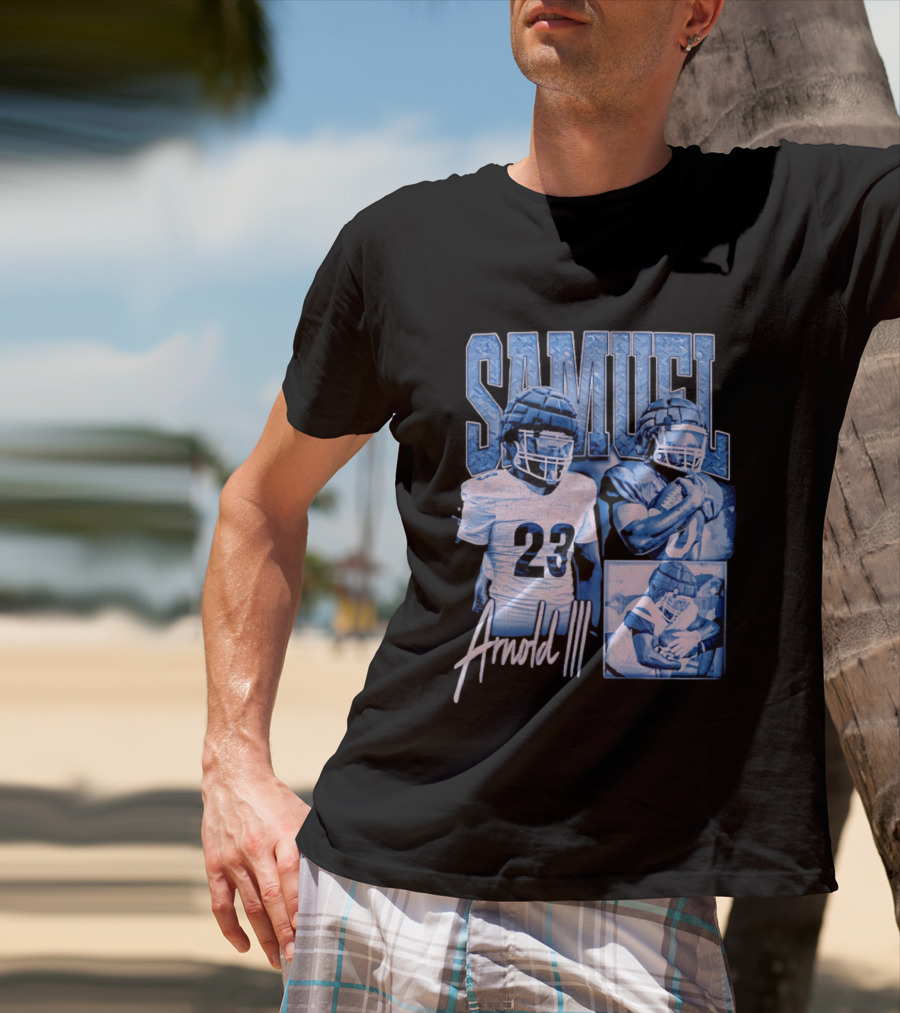 Samuel Arnold III Football Player 23 Athlete T-Shirt