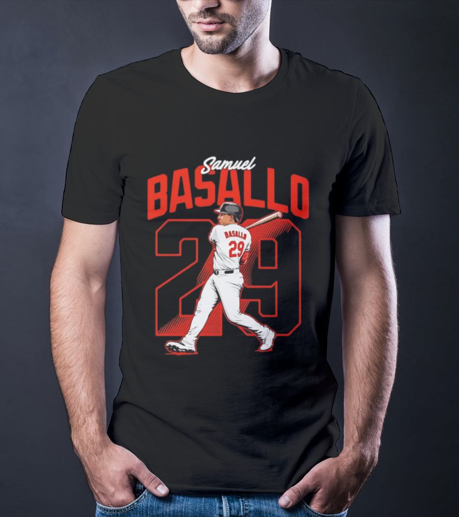 Samuel Basallo 29 Baltimore Orioles Baseball Player T-Shirt