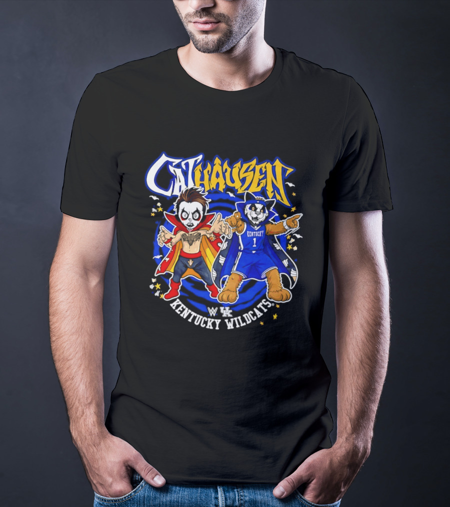 CatHausen Danhausen With Kentucky Wildcats Collaboration T-Shirt