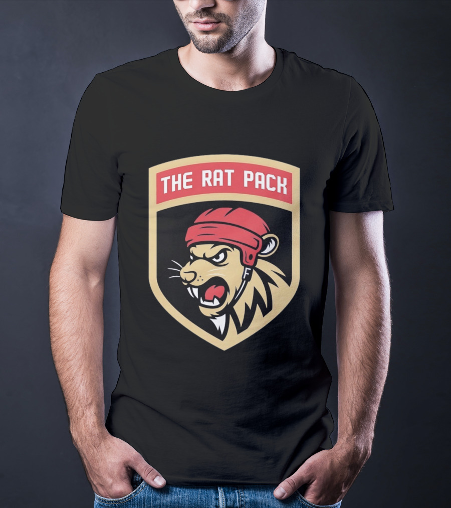 The Rat Pack Hockey Lion T-Shirt