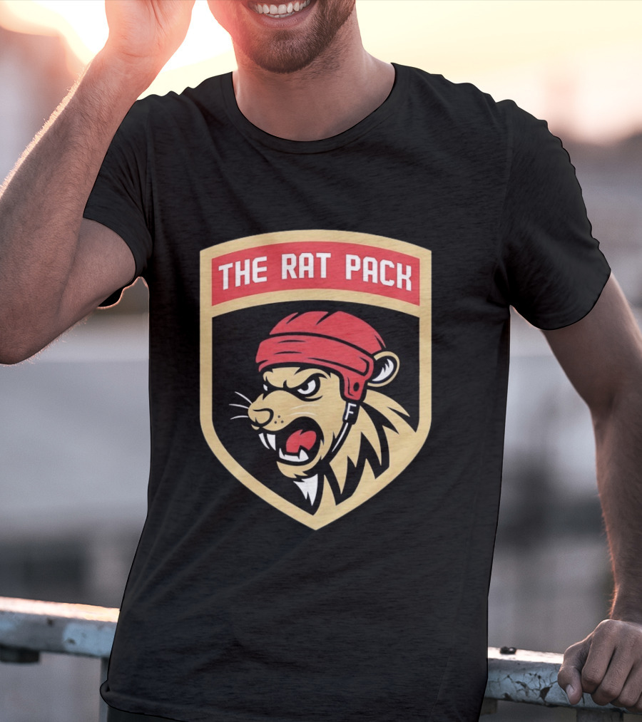 The Rat Pack Hockey Lion T-Shirt