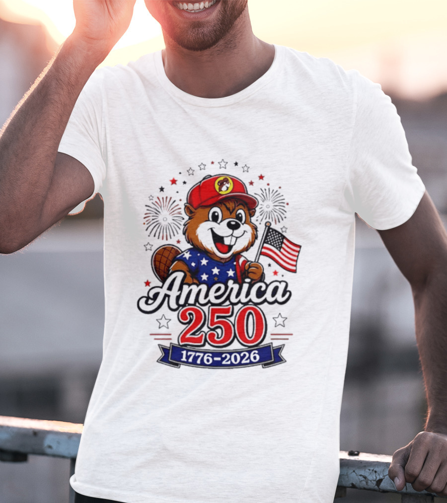 Buc Ee's 1776 2026 America 250 Years Of Freedom Celebration T-Shirt
