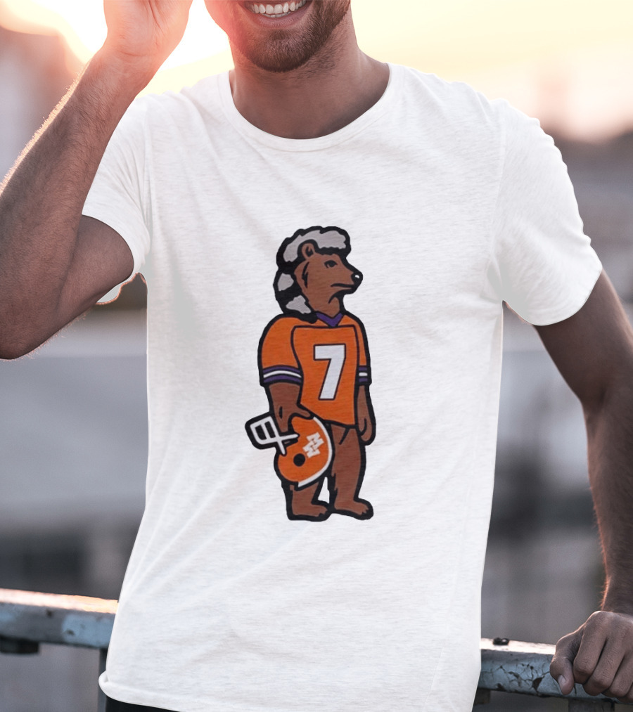 Morgan Wallen Bear 7 Clemson Tigers Football Country Music T-Shirt