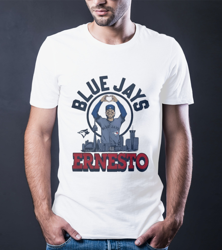 Toronto Blue Jays Skyline Ernesto Player T-Shirt