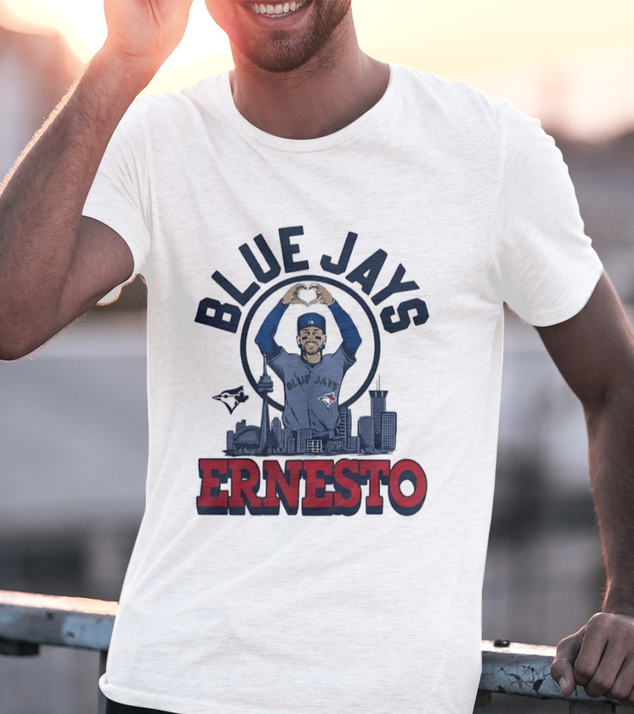 Toronto Blue Jays Skyline Ernesto Player T-Shirt
