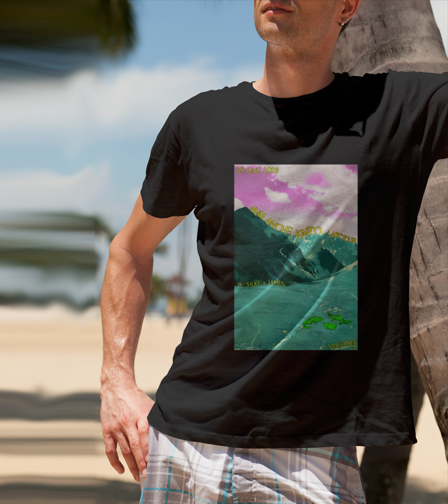 Avalanche Kaito Last Tour 26 June 2026 Magasin 4 Brussels With Silke And James T-Shirt
