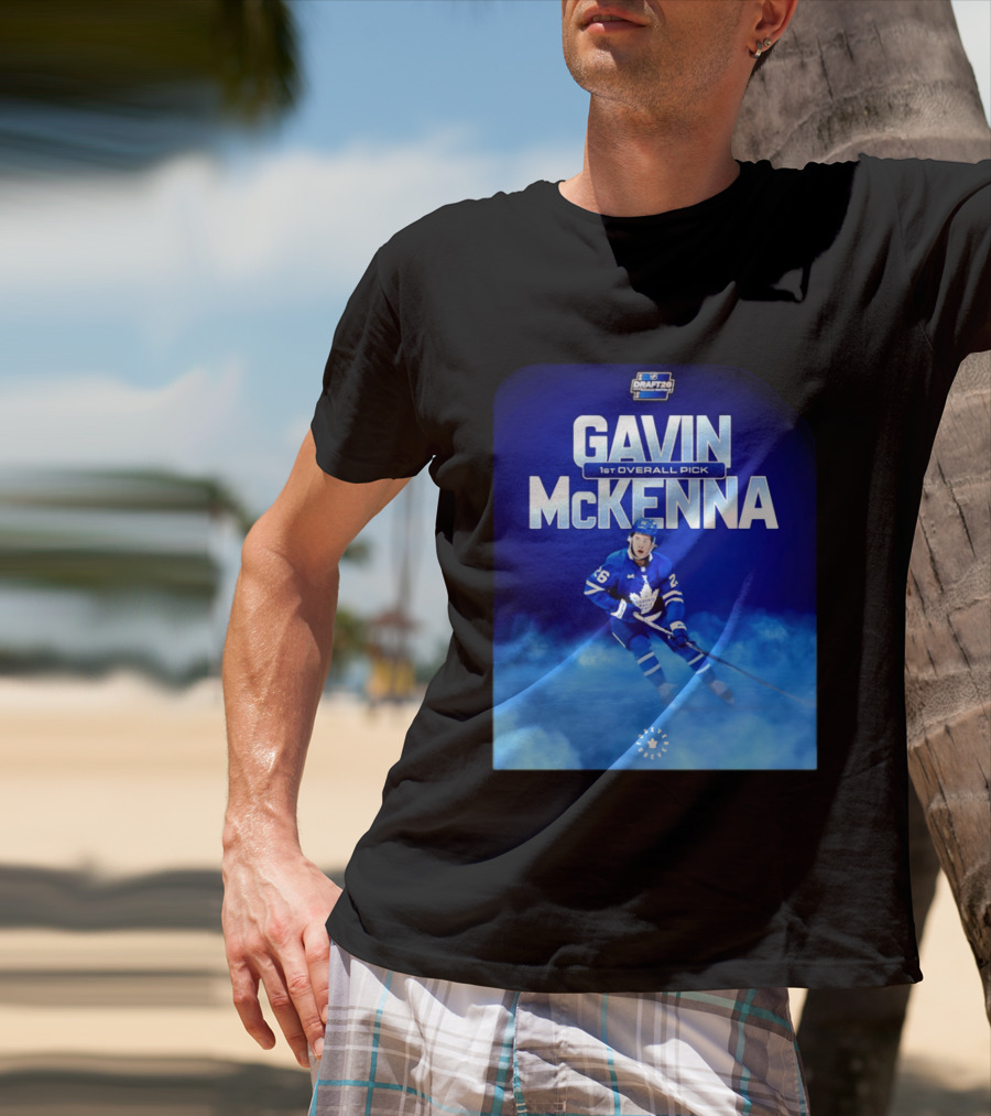 Gavin McKenna 1st Overall Pick 2026 NHL Draft Toronto Maple Leafs T-Shirt
