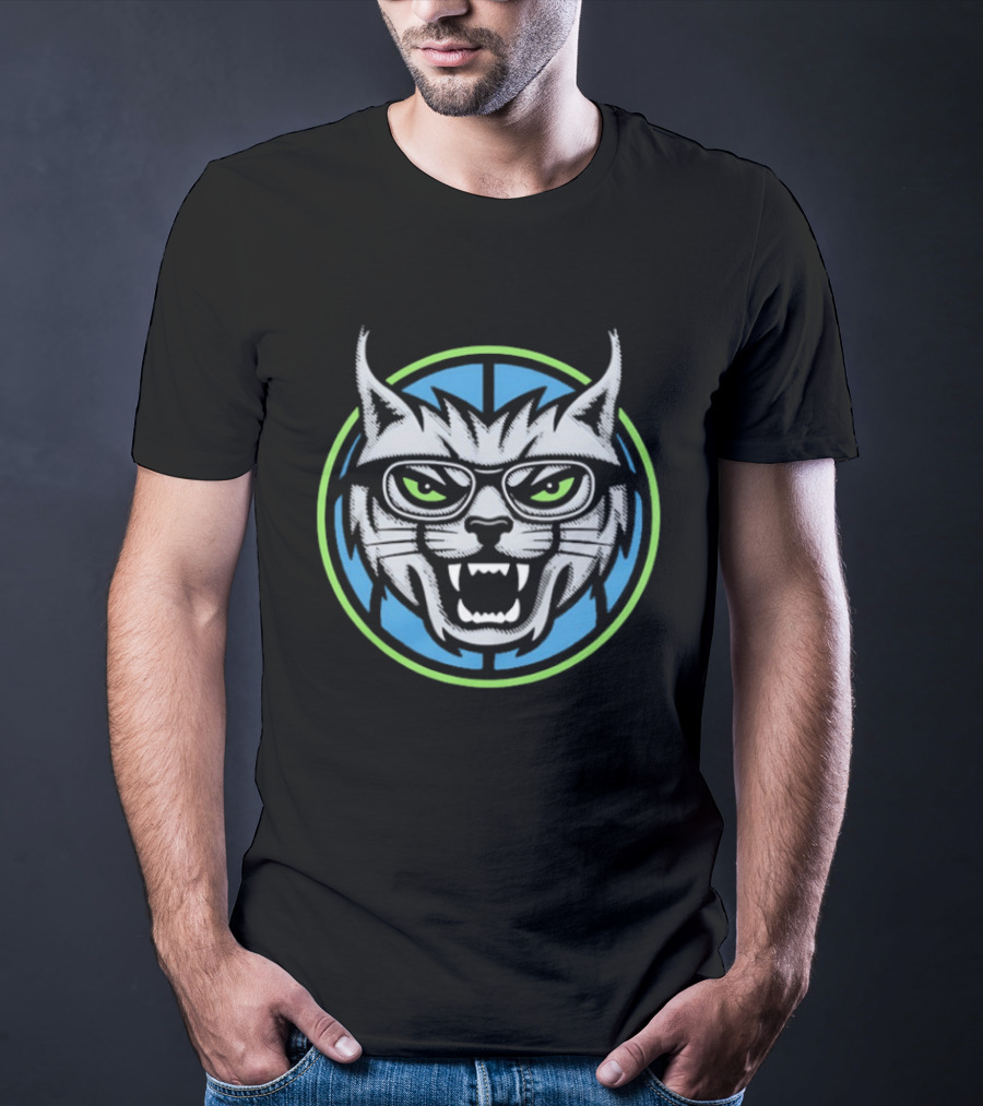 Minnesota Lynx Basketball Goggles Cat T-Shirt