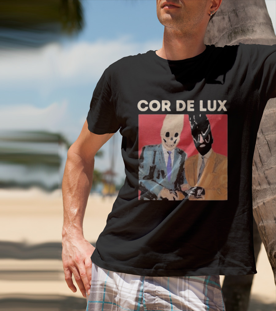 COR DE LUX Surreal Suited Figures T-Shirt