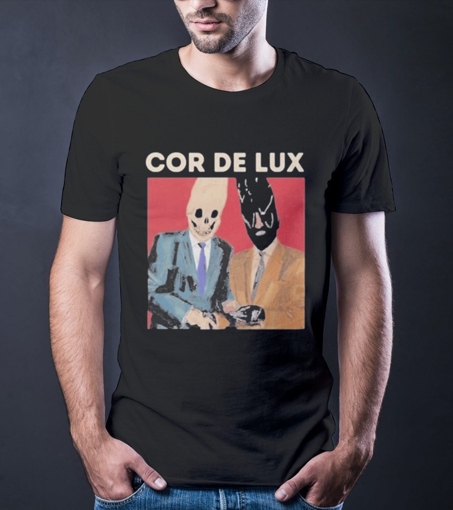 COR DE LUX Surreal Suited Figures T-Shirt