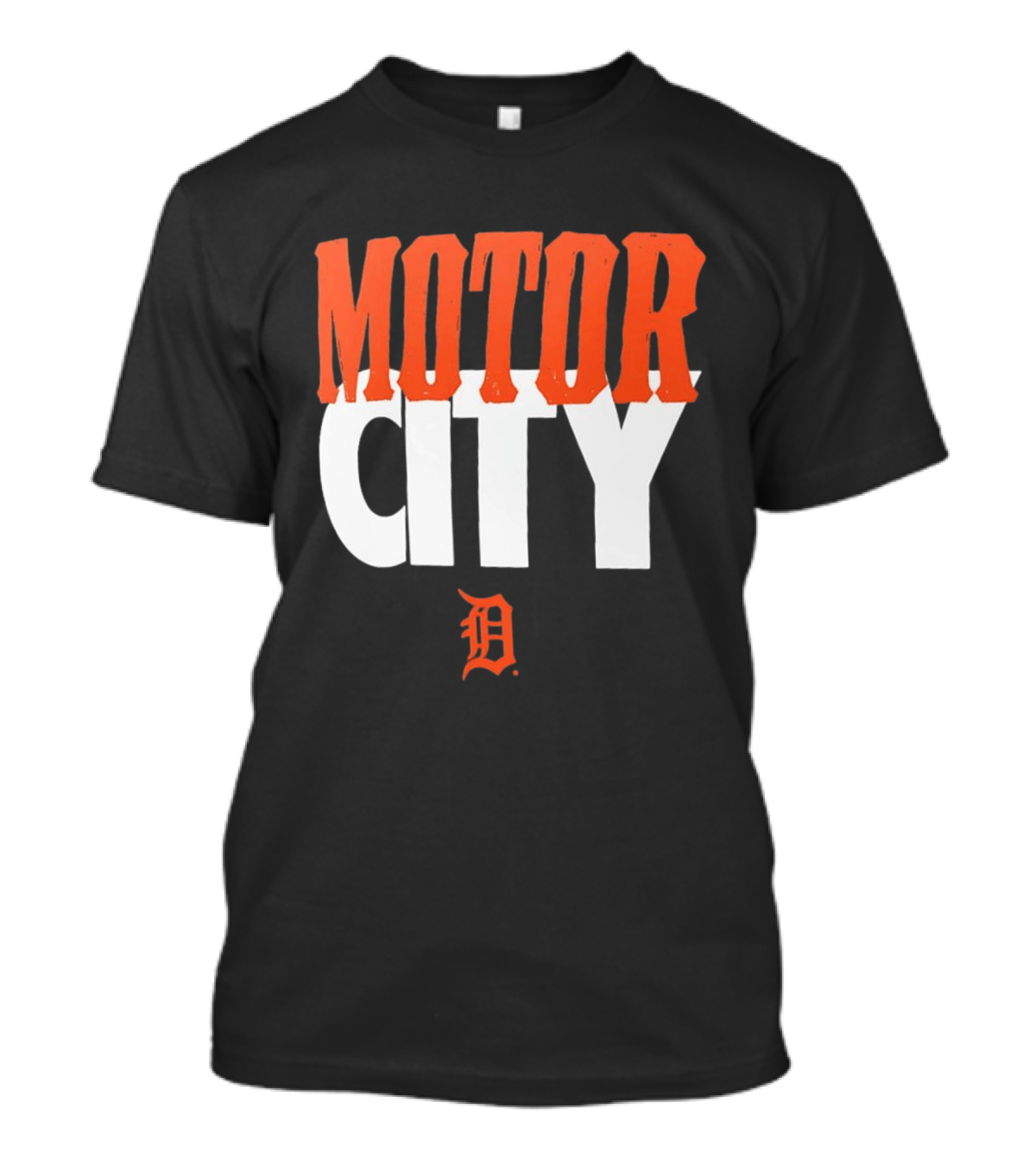 Detroit Tigers Motor City MLB Baseball Team Fan Gear T-Shirt