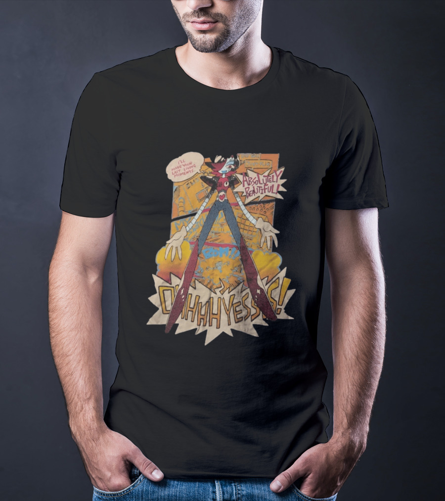 Oops! Absolutely Beautiful Mettaton Ohhh Yesss Undertale RPG T-Shirt
