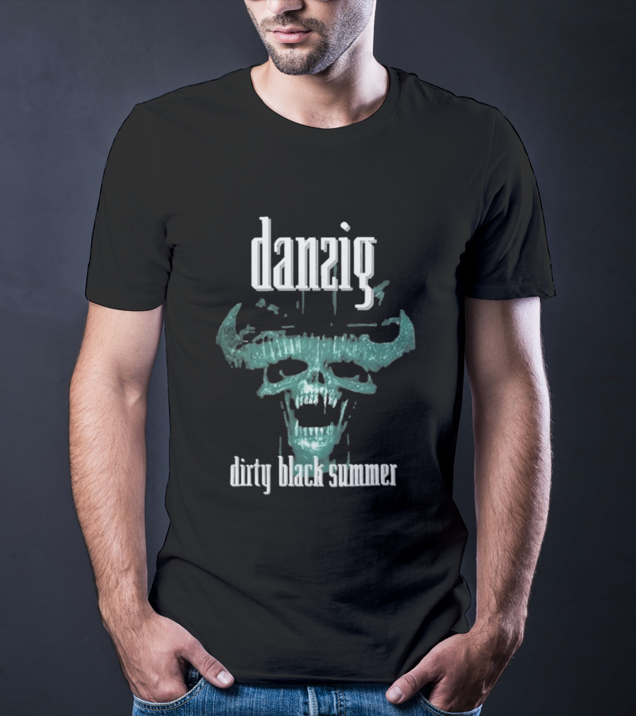 Danzig Dirty Black Summer Beyond Human Dirty T-Shirt