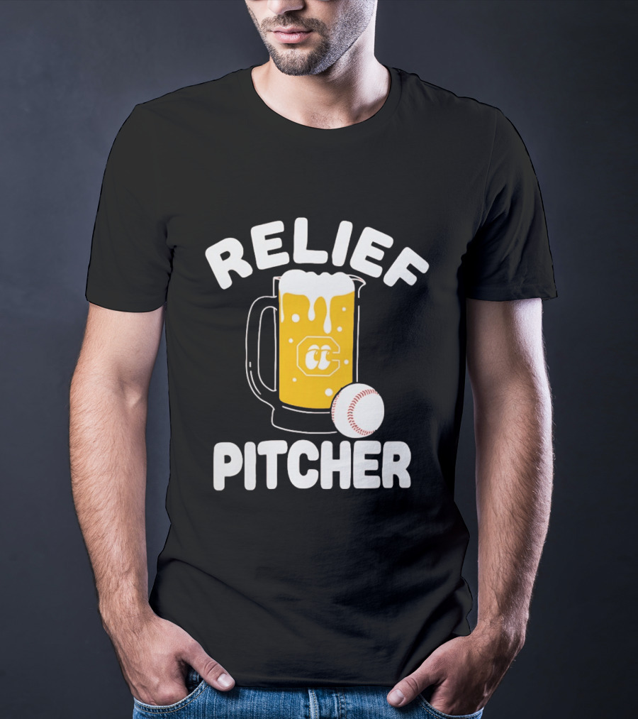 Chattanooga Lookouts Relief Pitcher Beer Baseball C T-Shirt