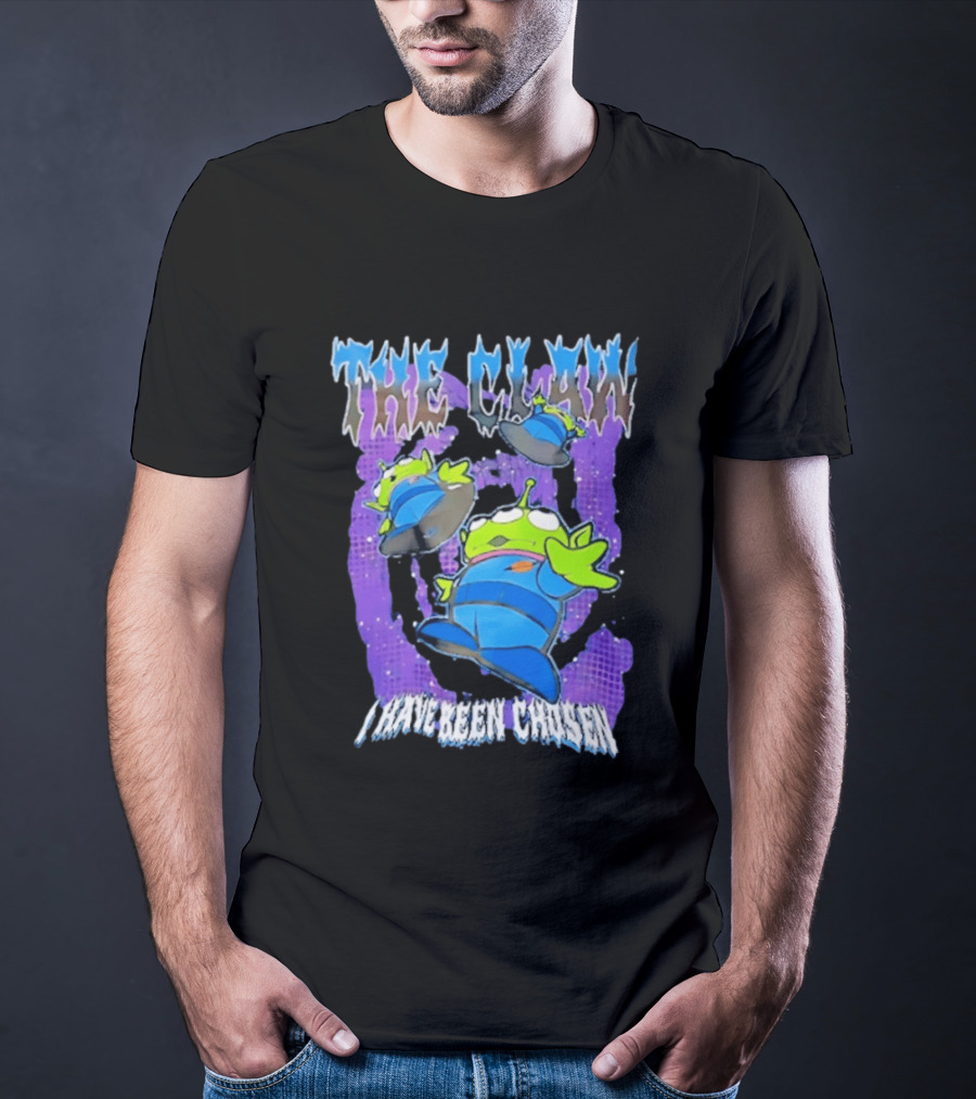 Toy Story Aliens The Claw I Have Been Chosen Pixar Movie Iconic Scene T-Shirt