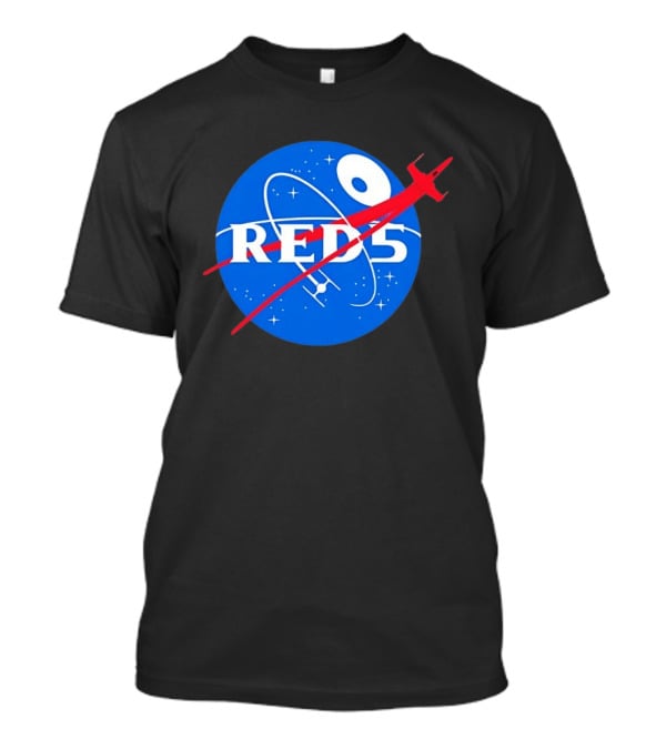 Red 5 NASA Space X Wing Mashup Astronaut Star T-Shirt