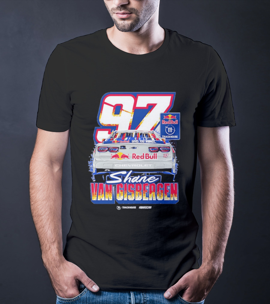Shane Van Gisbergen 97 Red Bull Trackhouse NASCAR Chevrolet T-Shirt