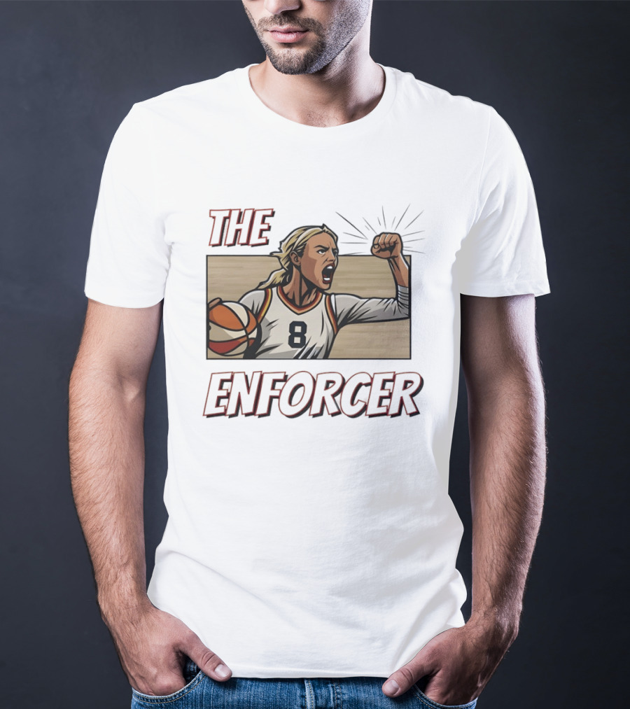 The Enforcer Basketball Player 8 Indiana Star Sophie T-Shirt