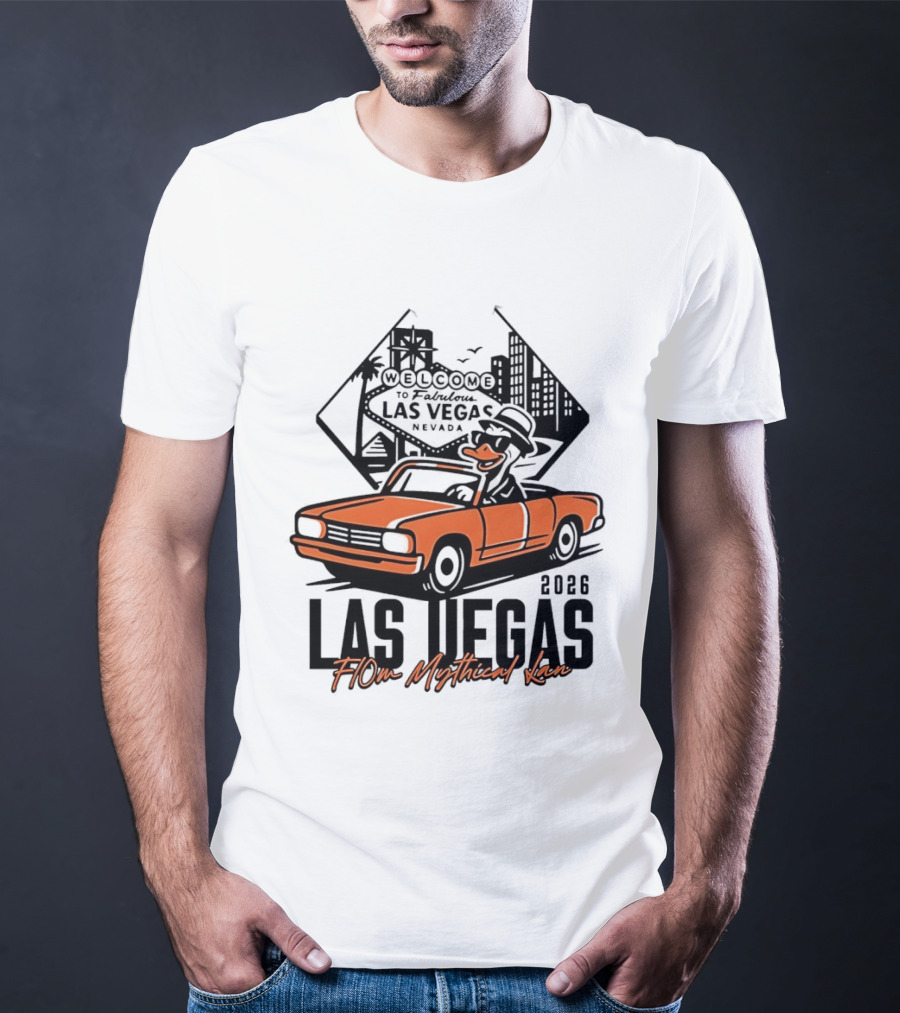Las Vegas 2026 Duck Driving Convertible Flom Mythical Lan T-Shirt