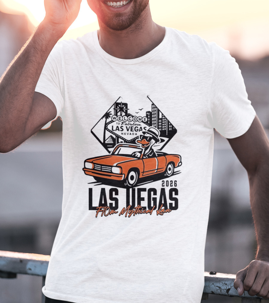 Las Vegas 2026 Duck Driving Convertible Flom Mythical Lan T-Shirt