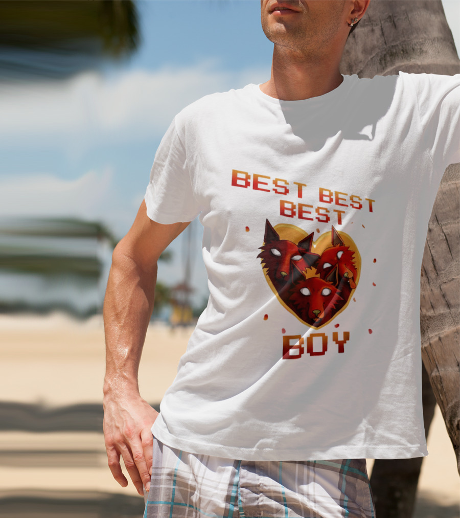 BEST BEST BEST BOY Fox Trio T-Shirt