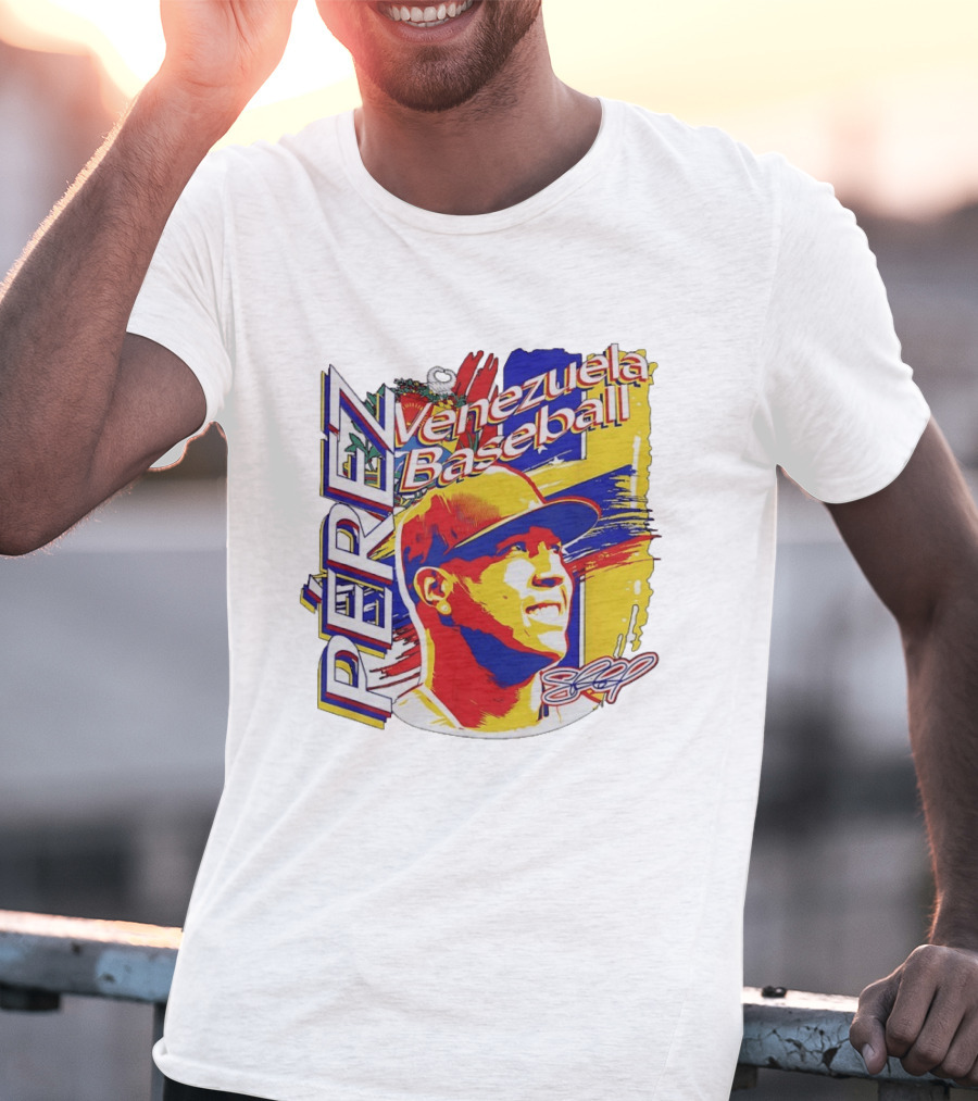 Perez Venezuela Baseball Salvador MLB International T-Shirt