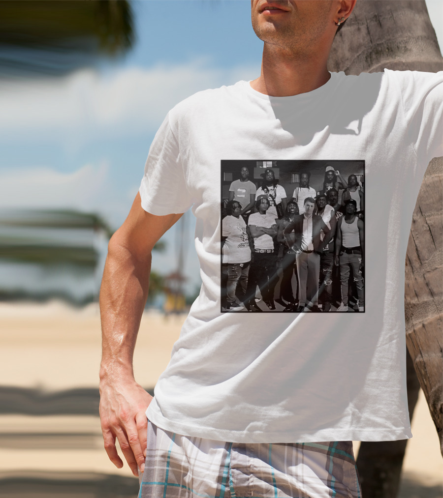 Group Photo Urban Streetwear Crew Team T-Shirt