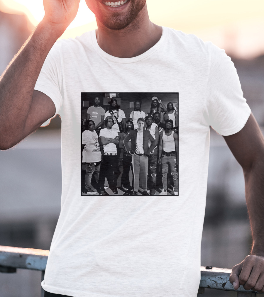 Group Photo Urban Streetwear Crew Team T-Shirt