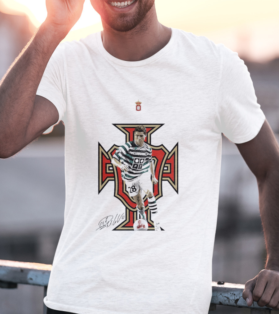 Cristiano Ronaldo Sporting CP Iconic Portugal T-Shirt