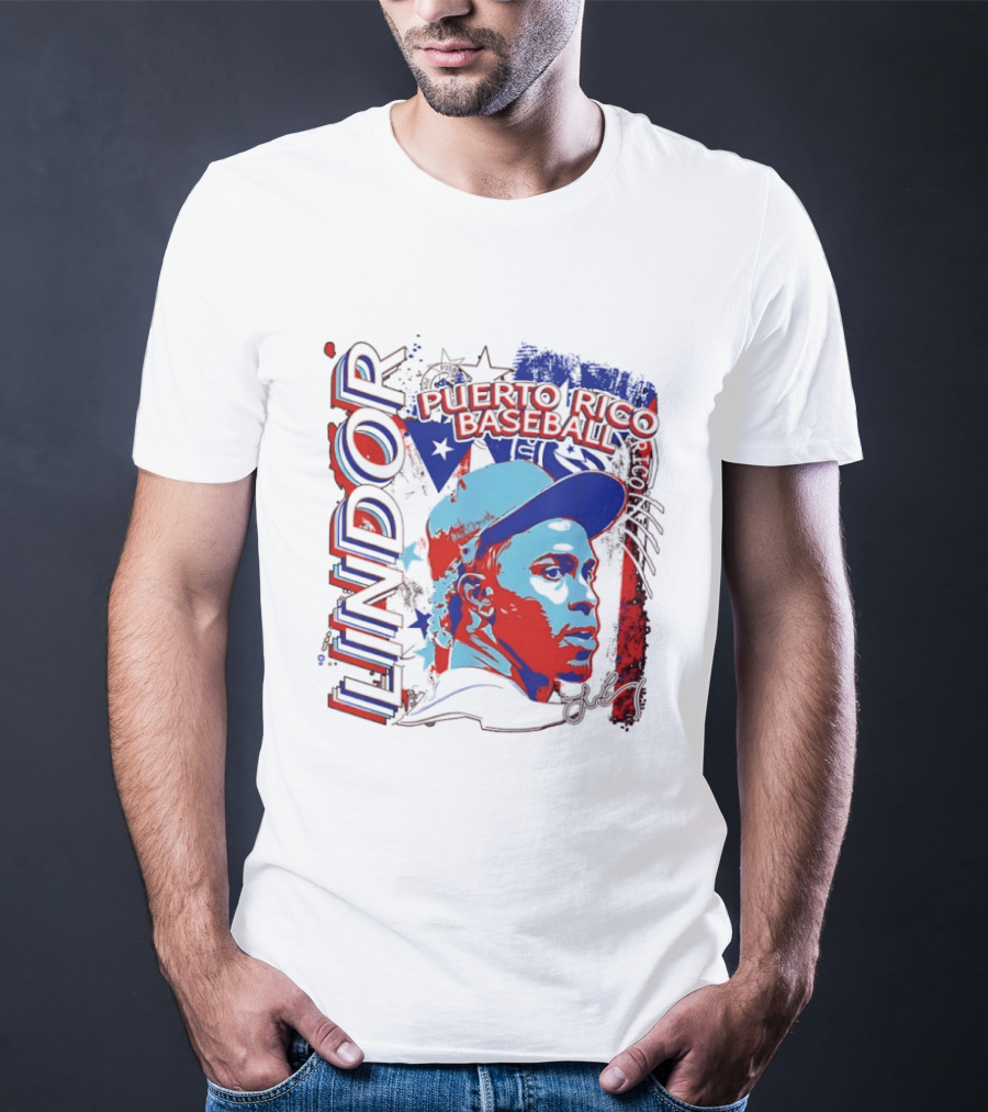 Francisco Lindor Puerto Rico Baseball MLB Player T-Shirt